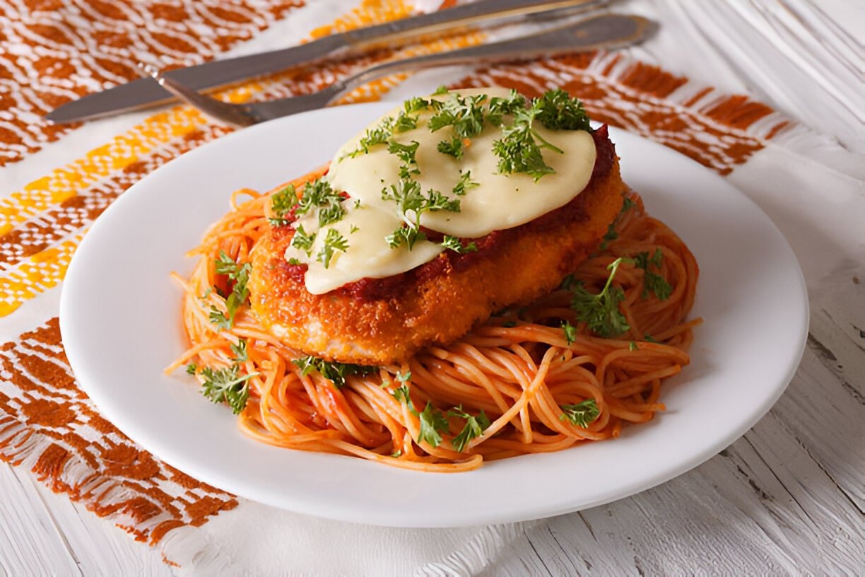 best pasta for chicken Parmesan