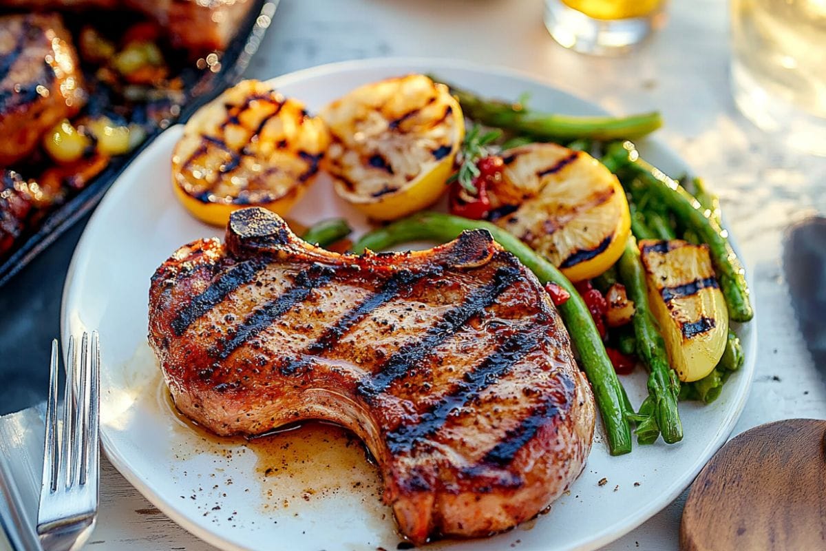 What to Serve with Grilled Pork Chops