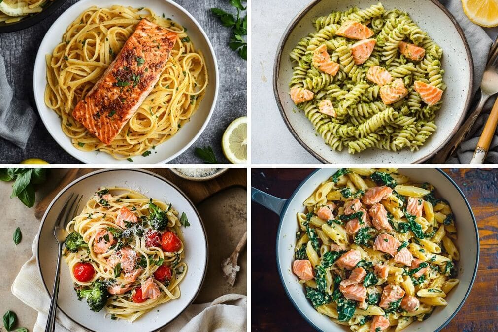 Healthy Salmon Pasta Recipes