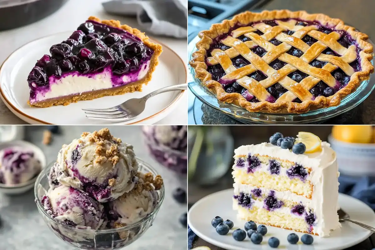 Tasty Blueberry Desserts