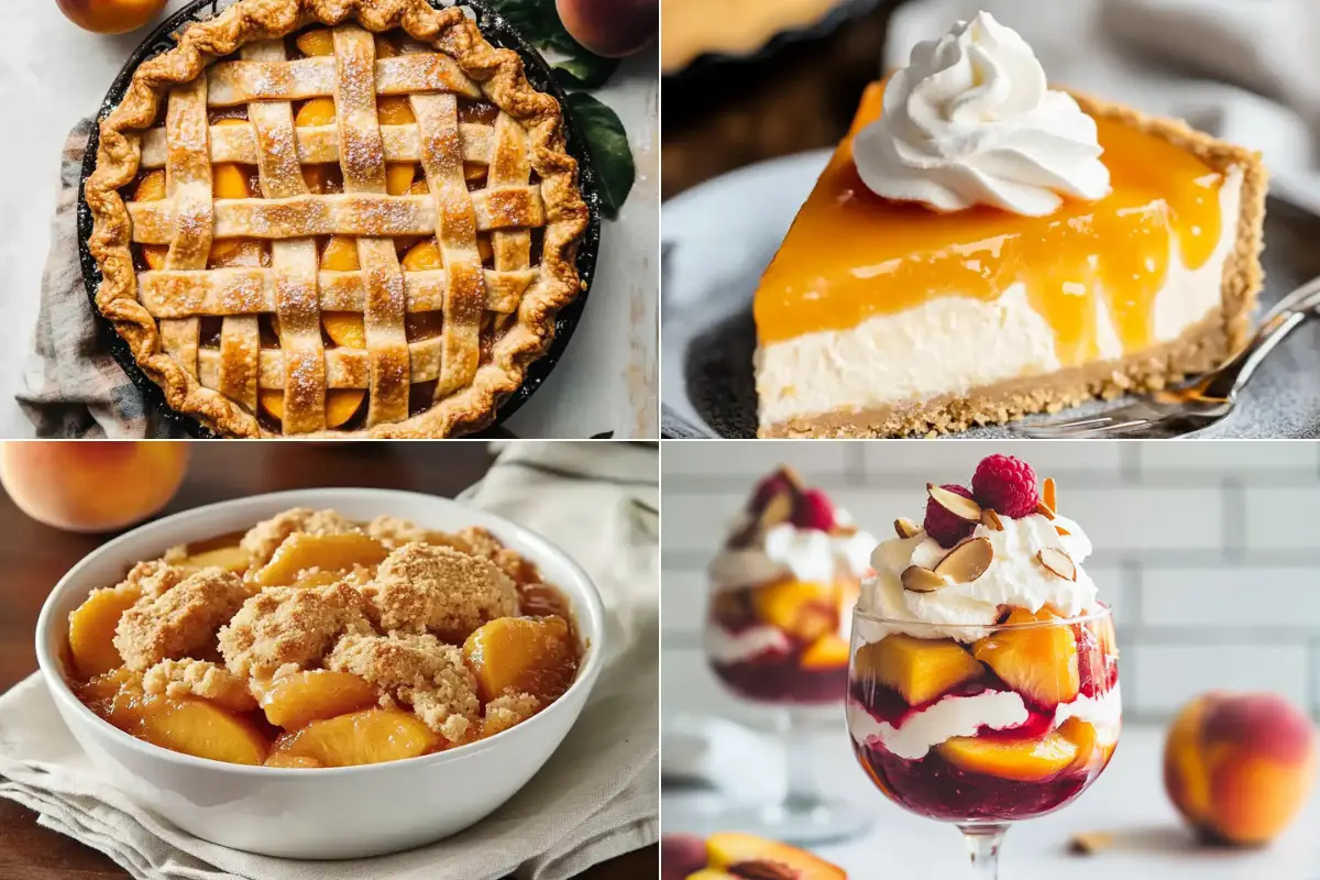 12 Delicious Peach Desserts (+Recipes)