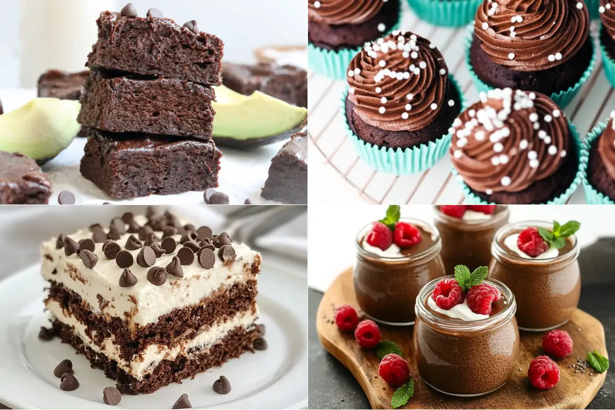 25+ Healthy Chocolate Desserts to Make at Home