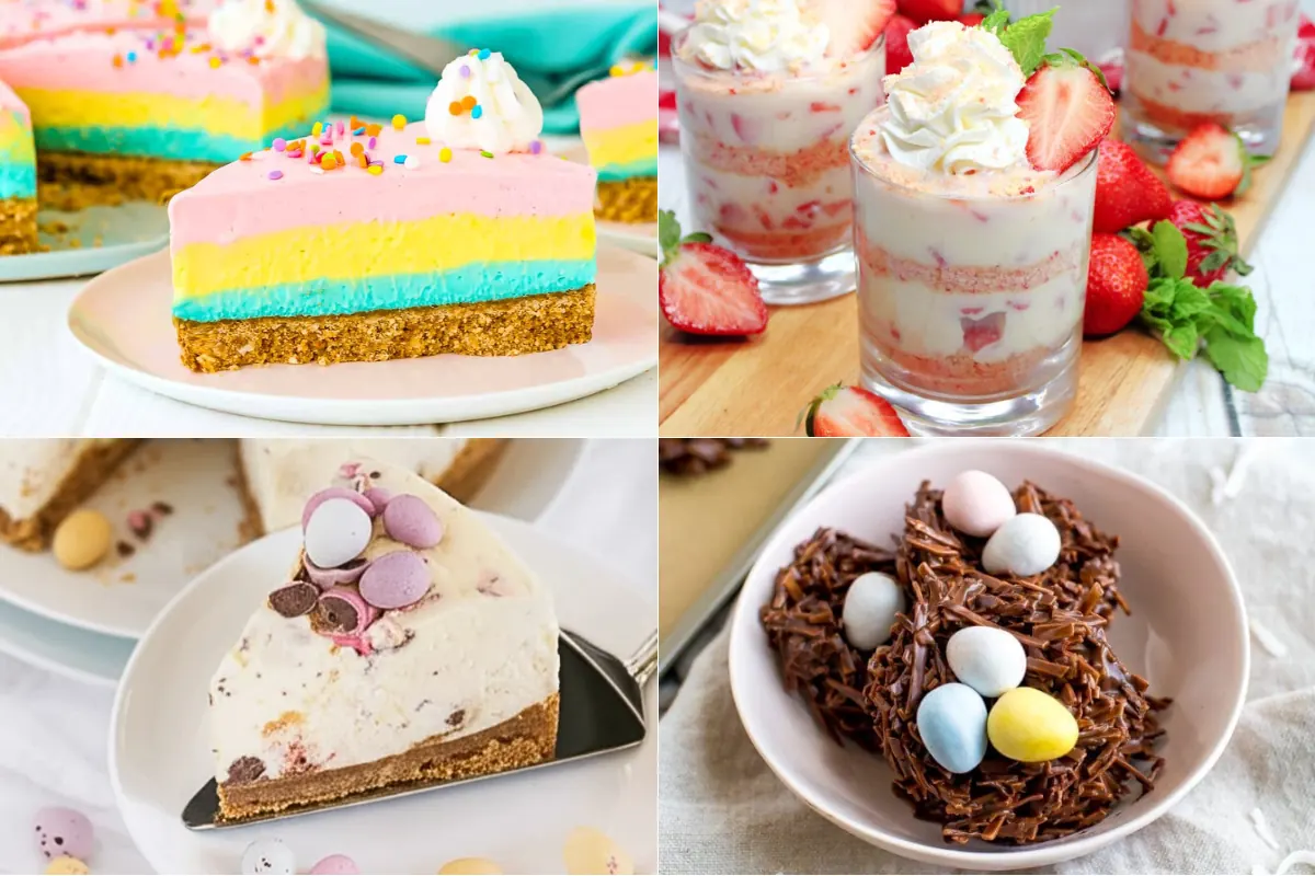 25+ No-Bake Easter Desserts to Celebrate