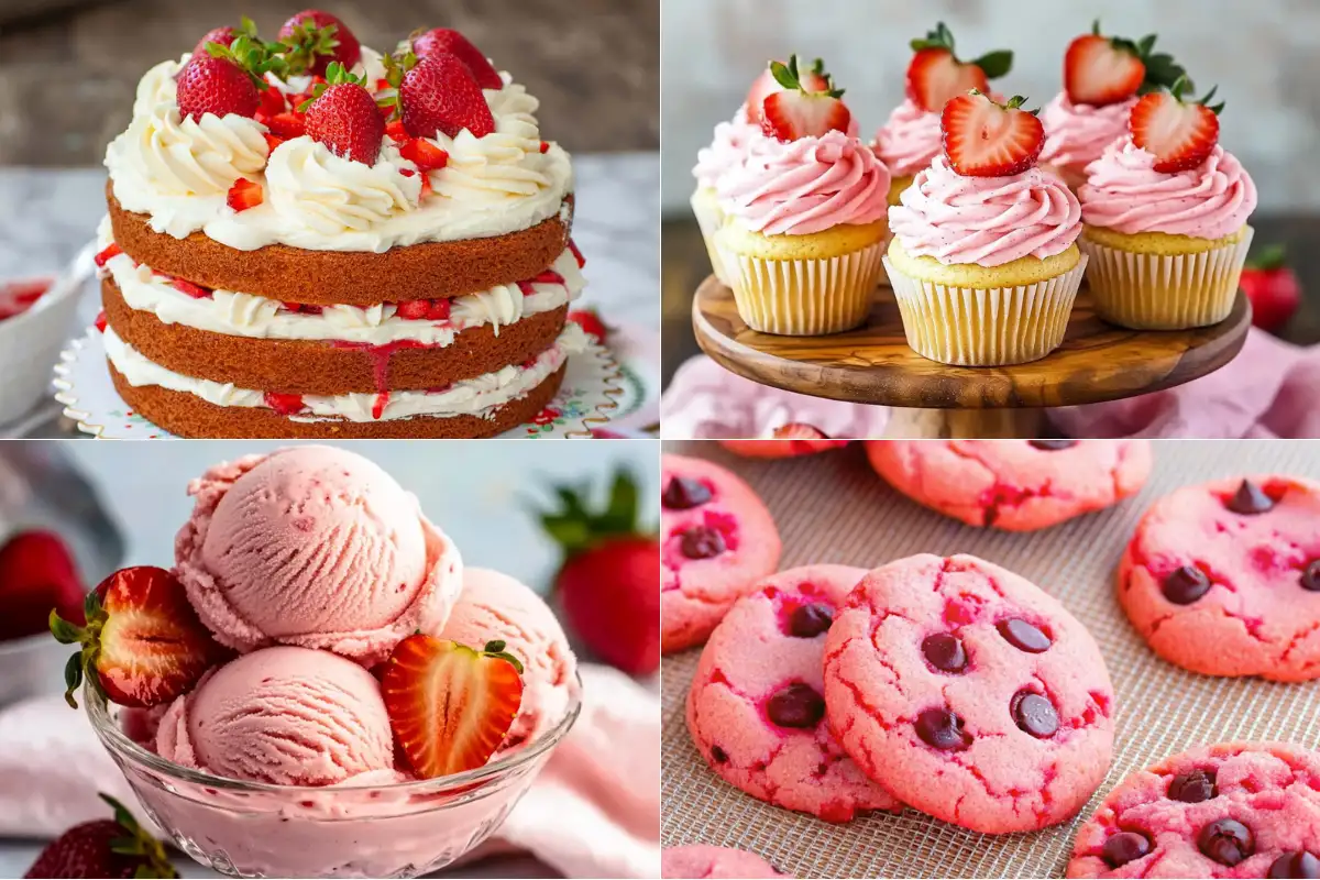 30+ Fresh Strawberry Desserts You'll Love