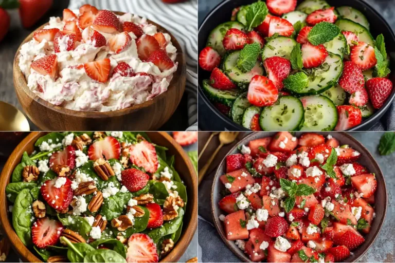 16+ Irresistible Strawberry Salads You Need to Try