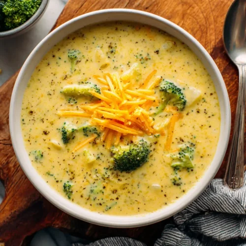 Broccoli Cheddar Potato Soup
