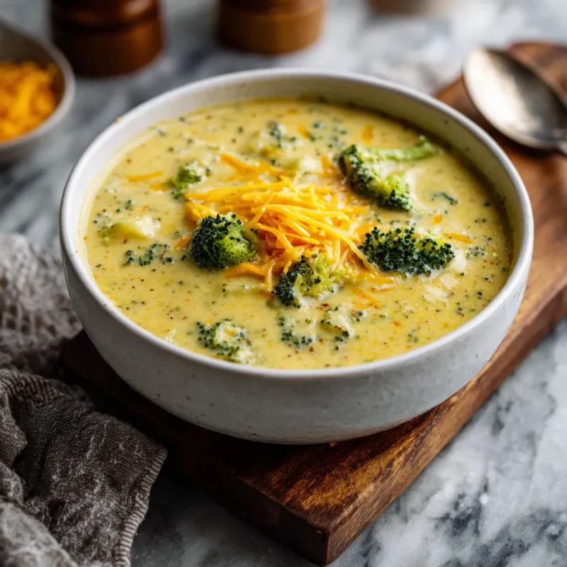 Broccoli Cheddar Potato Soup