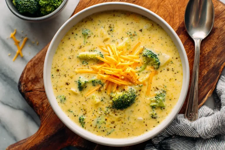 Broccoli Cheddar Potato Soup