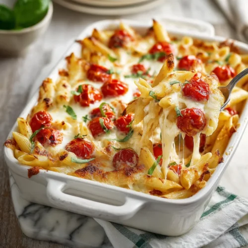 Caprese Pasta Bake