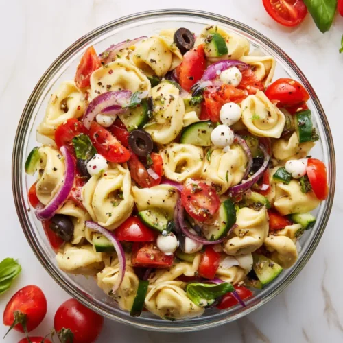 Italian Tortellini Pasta Salad