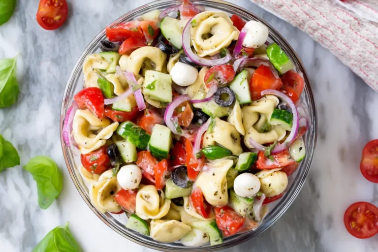 Italian Tortellini Pasta Salad