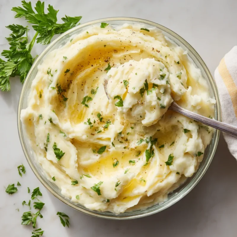 Roasted Garlic Mashed Potatoes