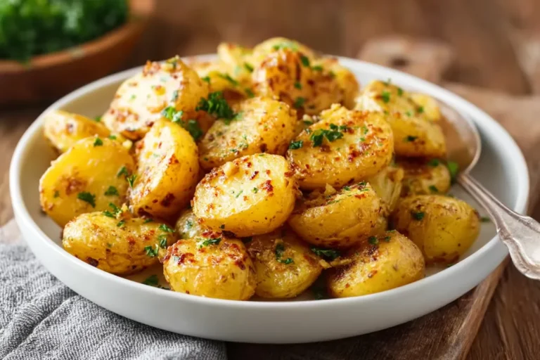 Roasted Garlic Parmesan Potatoes
