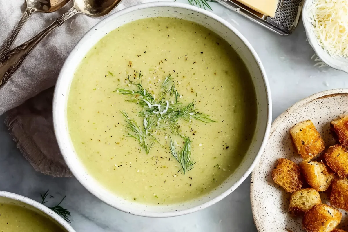 Creamy Zucchini Soup