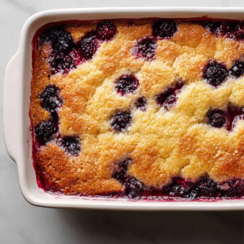 Easy Blackberry Cobbler