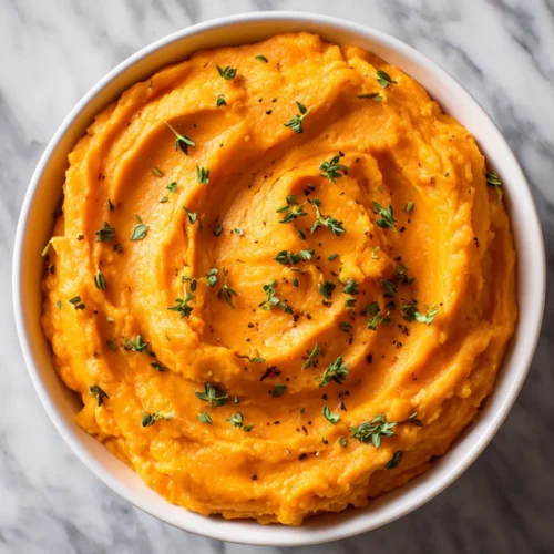 Healthy Mashed Sweet Potatoes