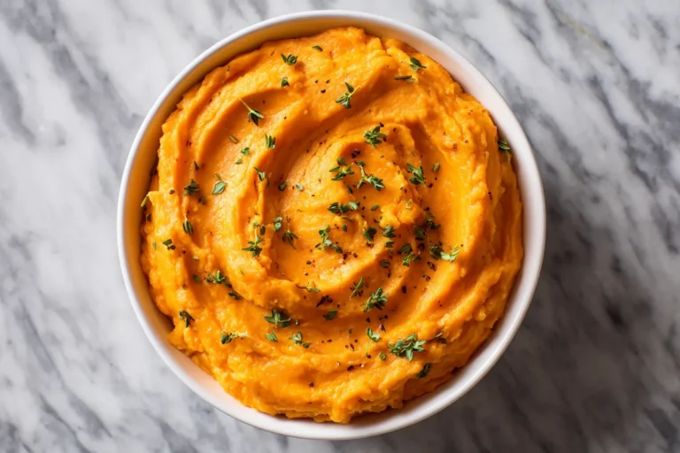 Healthy Mashed Sweet Potatoes