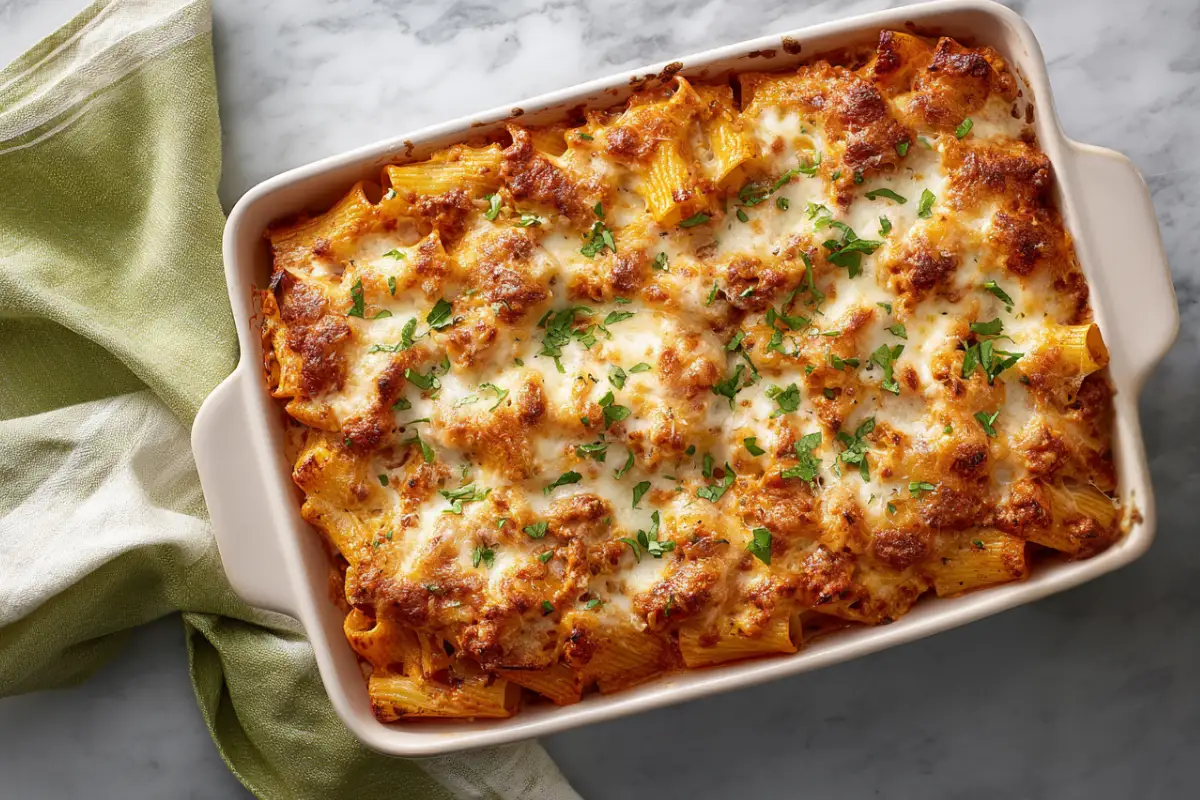 Italian Sausage Pasta Bake