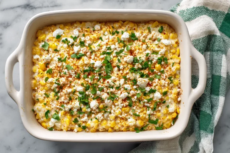 Mexican Street Corn Casserole 