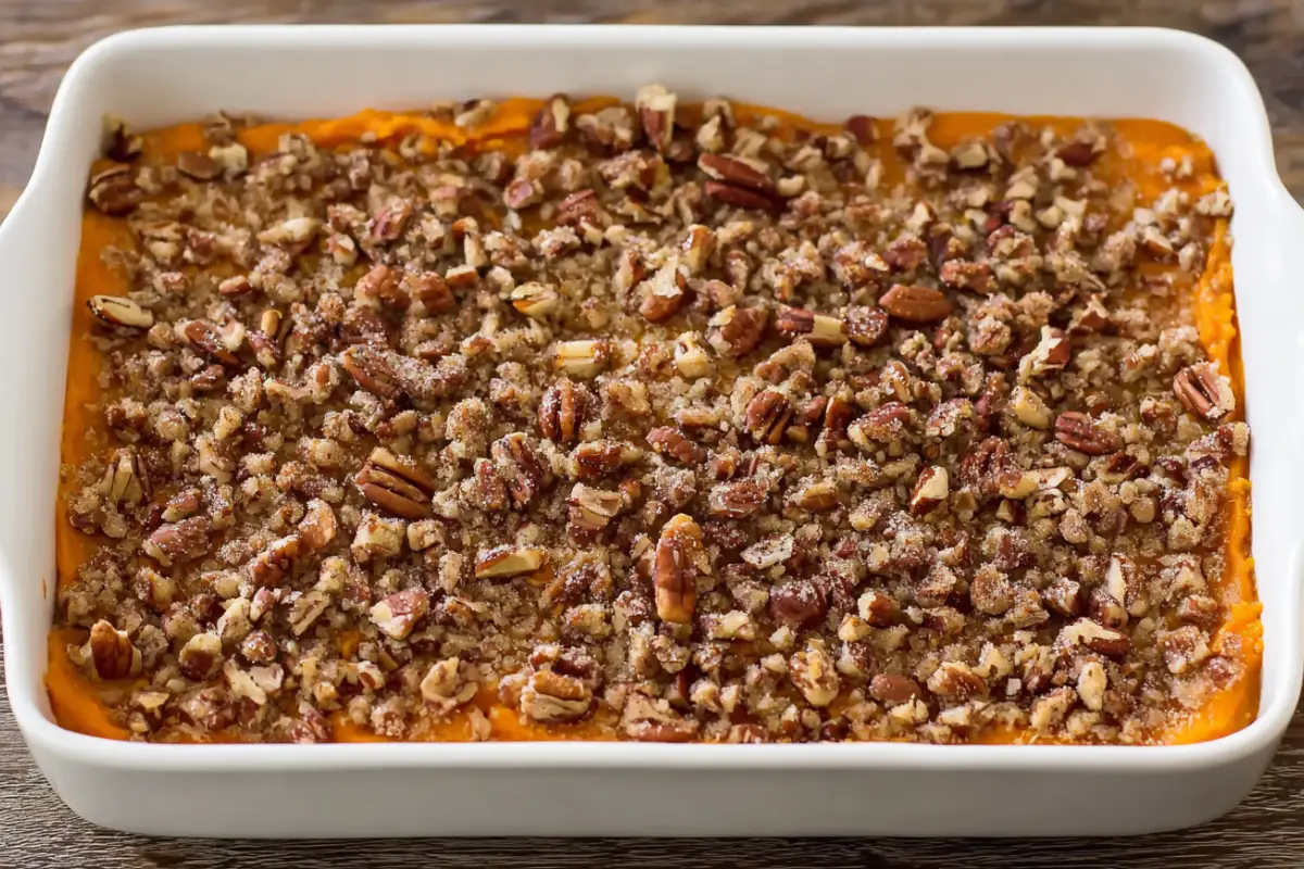 Pecan Sweet Potato Casserole