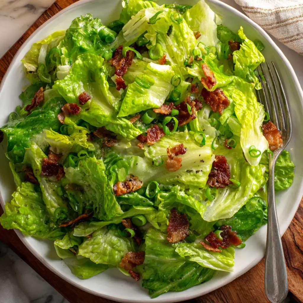 Wilted Lettuce Salad
