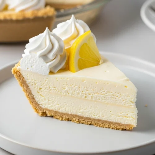 No-Bake Lemon Icebox Pie