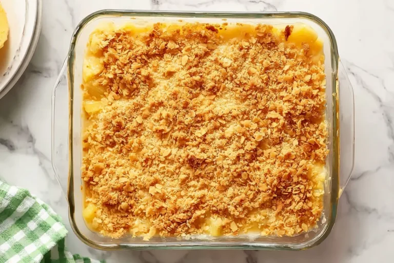Baked Pineapple Casserole