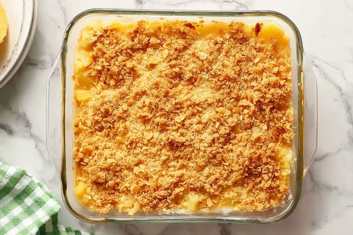 Baked Pineapple Casserole