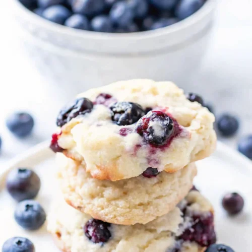 Blueberry Cheesecake Cookies