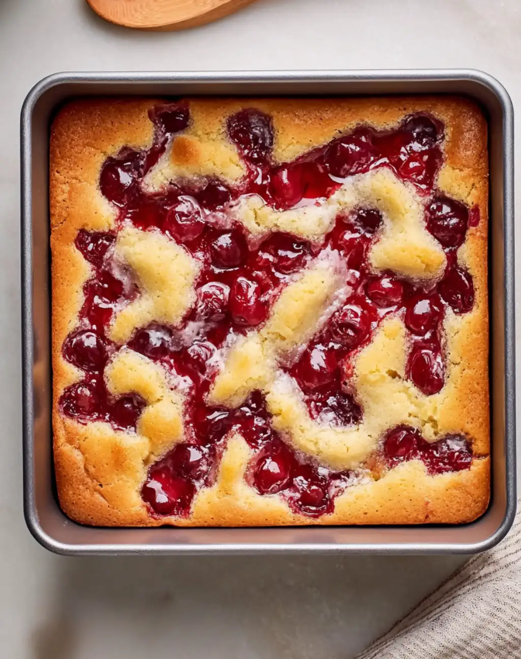 Cherry Cobbler with Pie Filling