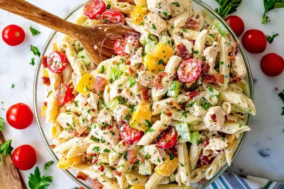 Club Sandwich Pasta Salad