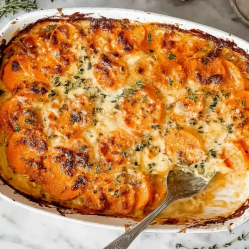 Sweet Potato Au Gratin