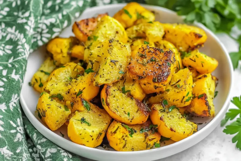 Roasted Patty Pan Squash