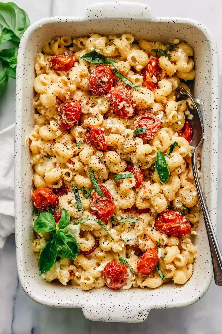 Baked Feta Cherry Tomato Pasta