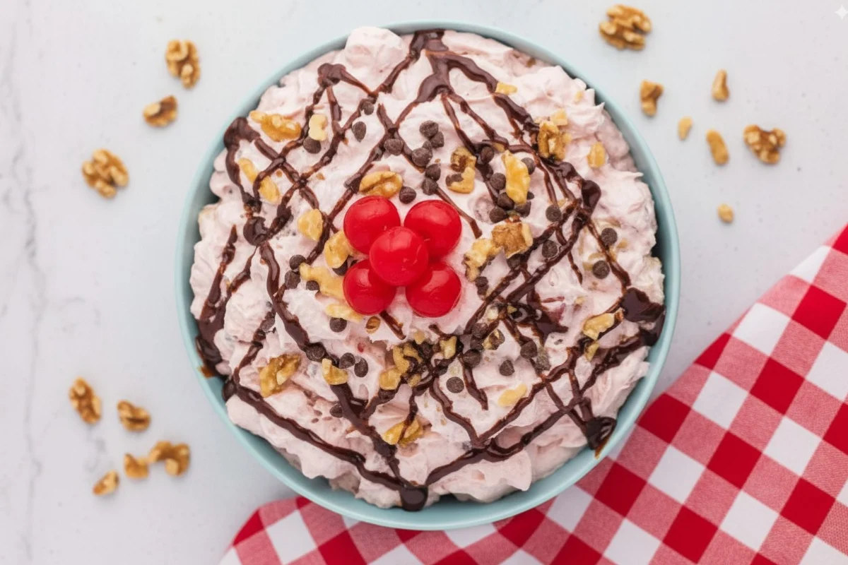 Banana Split Fluff Salad