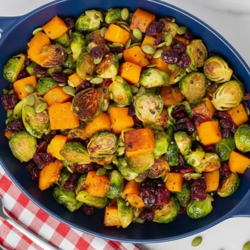 Brussels Sprouts and Butternut Squash