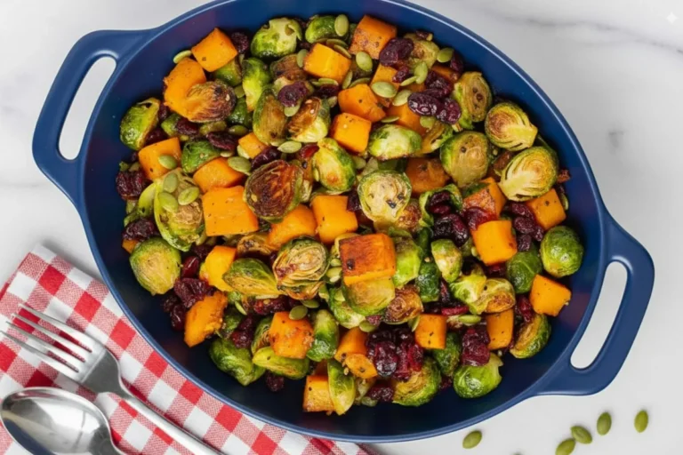 Brussels Sprouts and Butternut Squash
