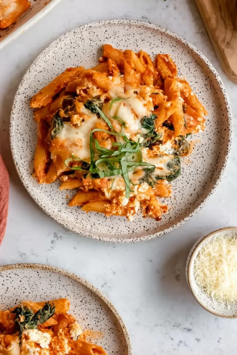 Cottage Cheese Pasta Bake