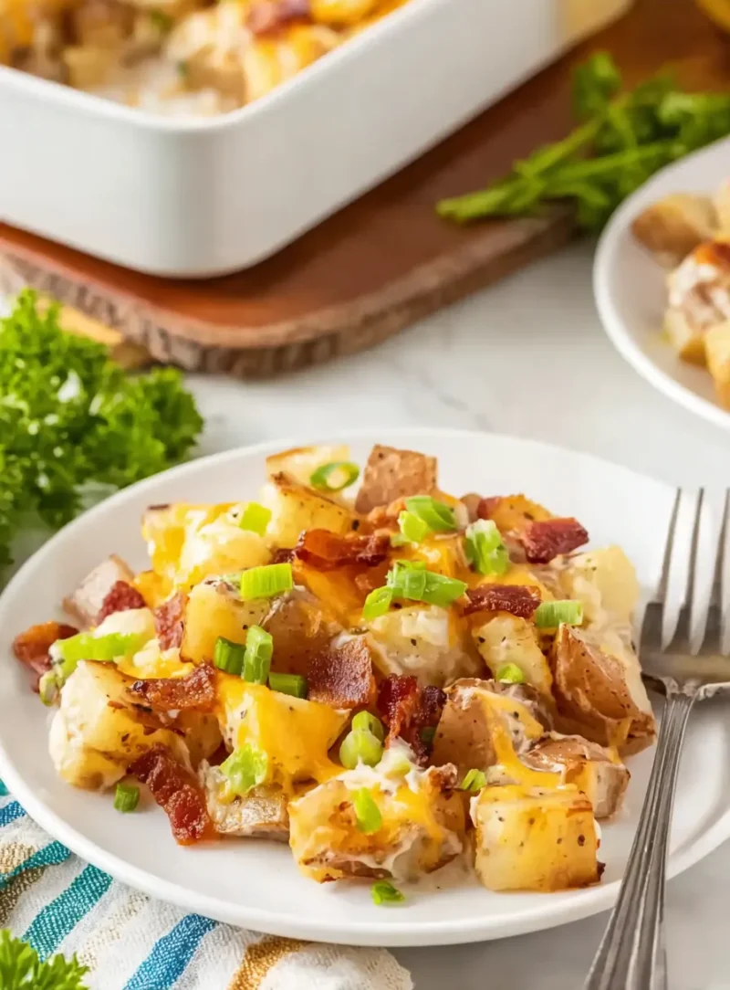 Mississippi Mud Potatoes