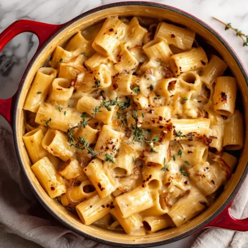 One Pot French Onion Pasta