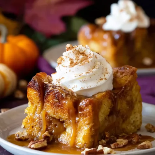 Pumpkin Bread Pudding