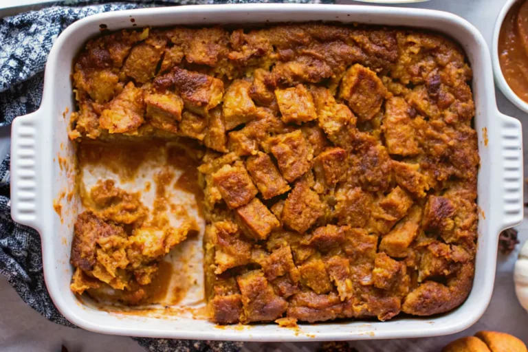 Pumpkin Bread Pudding