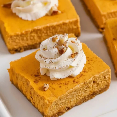 Pumpkin Cheesecake Bars