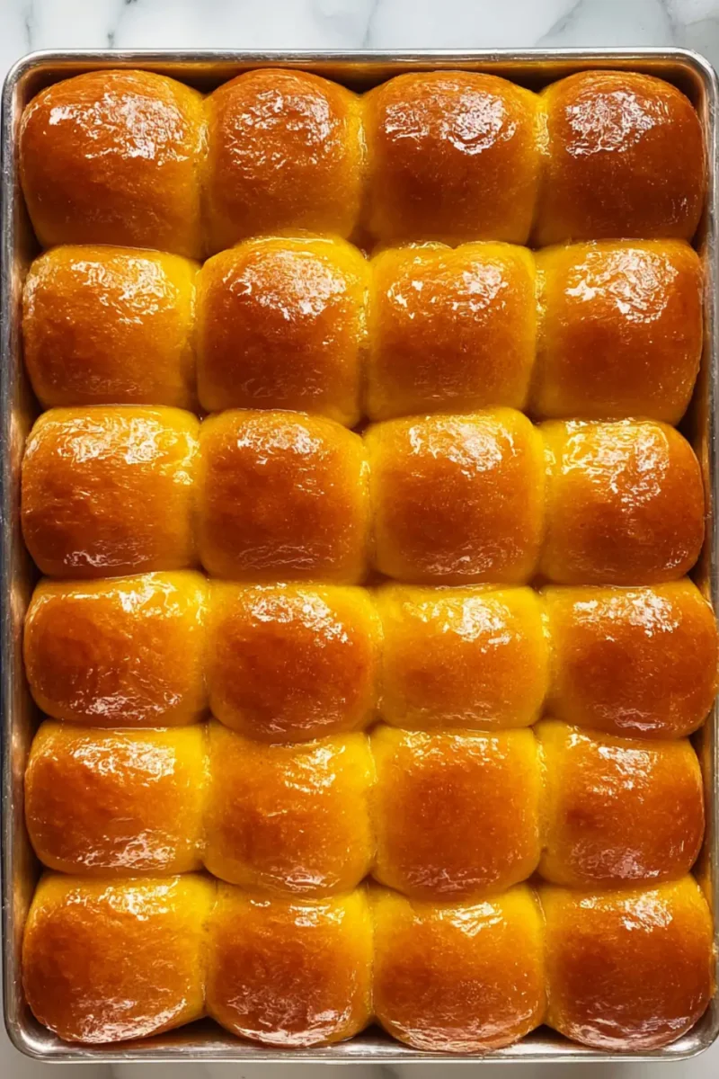 Pumpkin Dinner Rolls