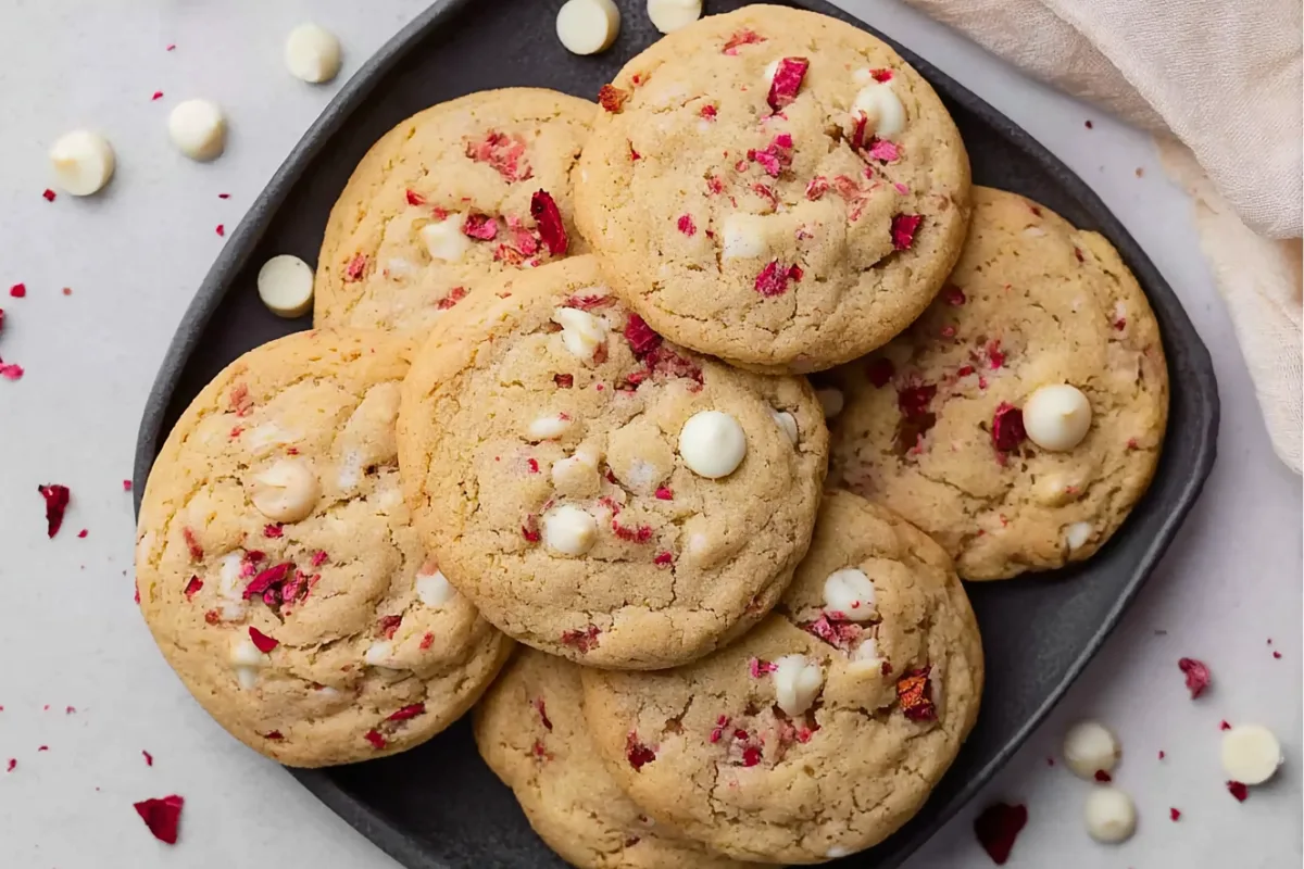 Raspberry Cheesecake Cookies