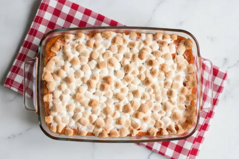 Sweet Potato Casserole with Marshmallows