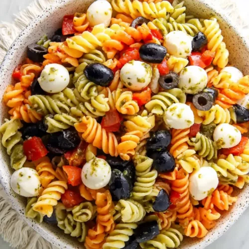 Tri Colored Pasta Salad