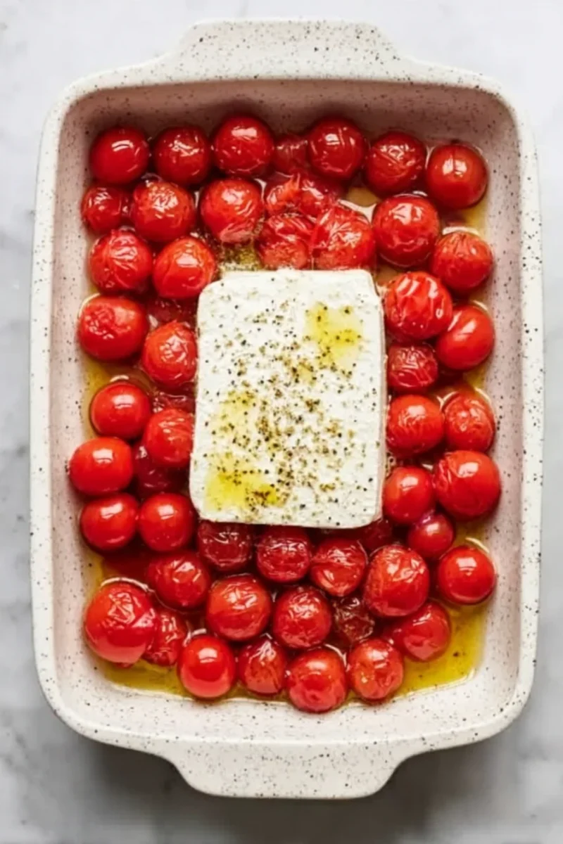 Feta Cherry Tomato Pasta