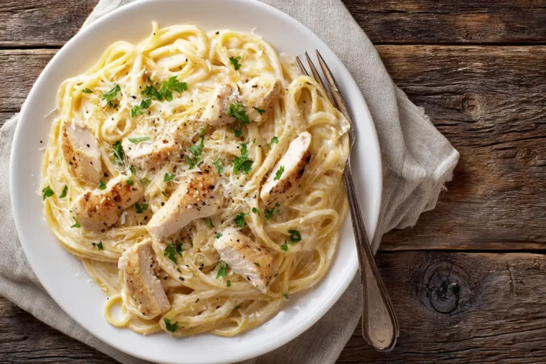 Parmesan Garlic Chicken Pasta