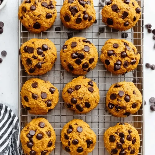 Pumpkin Chocolate Chip Cookies